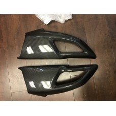 MOTOCORSE - CARBON FIBER AIR DUCT COVER SET FOR DUCATI DIAVEL 2010-18 - GLOSS - DAMAGED